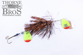 Musky Mayhem Moon TB Custom 1099 Bucktail