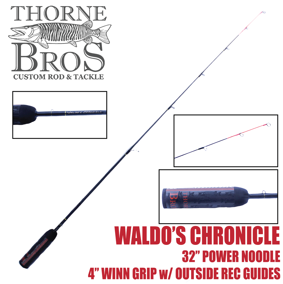 Thorne Bros Custom Ice Rod - Crappie Chronicles 