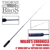 Thorne Brothers Custom Ice Rod -  Crappie Chronicles "Waldo"