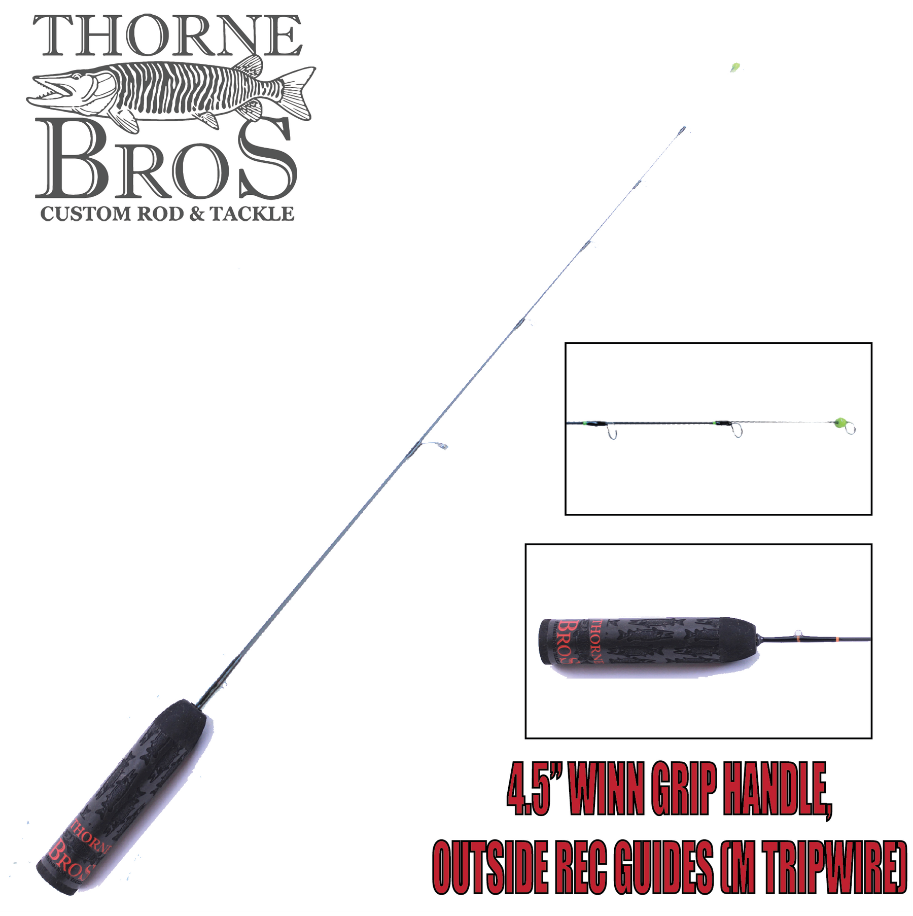 Thorne Brothers Custom Ice Rod -  Tripwire Options (7559831809)