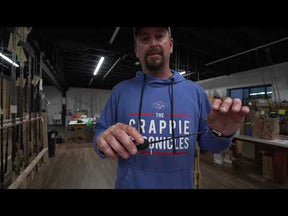 Thorne Brothers Custom Ice Rod -  Crappie Chronicles "Griff"