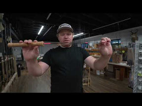 Thorne Brothers Custom Ice Rod - Crappie Chronicles "Pink's Chronicle"