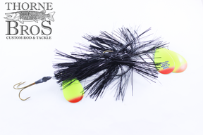 Musky Mayhem Moon TB Custom 1099 Bucktail