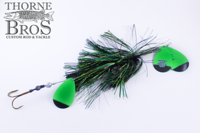 Musky Mayhem Moon TB Custom 1099 Bucktail