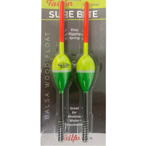 Tailfin - Oval - Sure Bite Spring & Slip Float