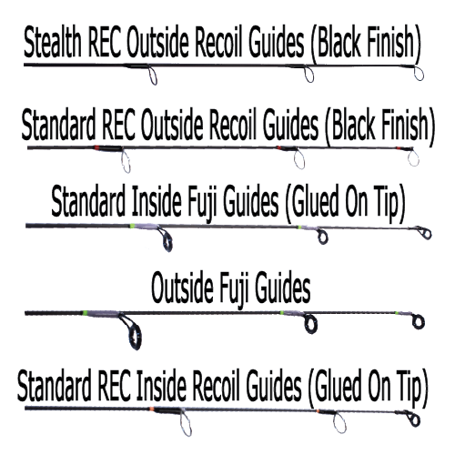 LIKEM Black Fishing Rod Guides Repair Building Pole Eye Line Rings Tool 